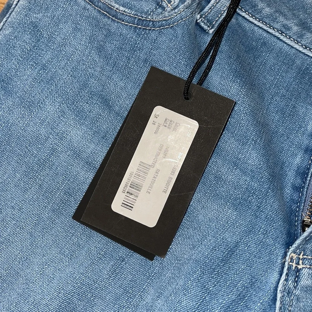 Paige Brigitte Ratatouille boyfriend skinny jeans size 26 - Picture 4 of 8